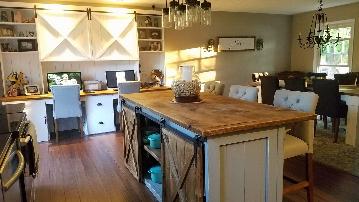 Island and Cabinetry