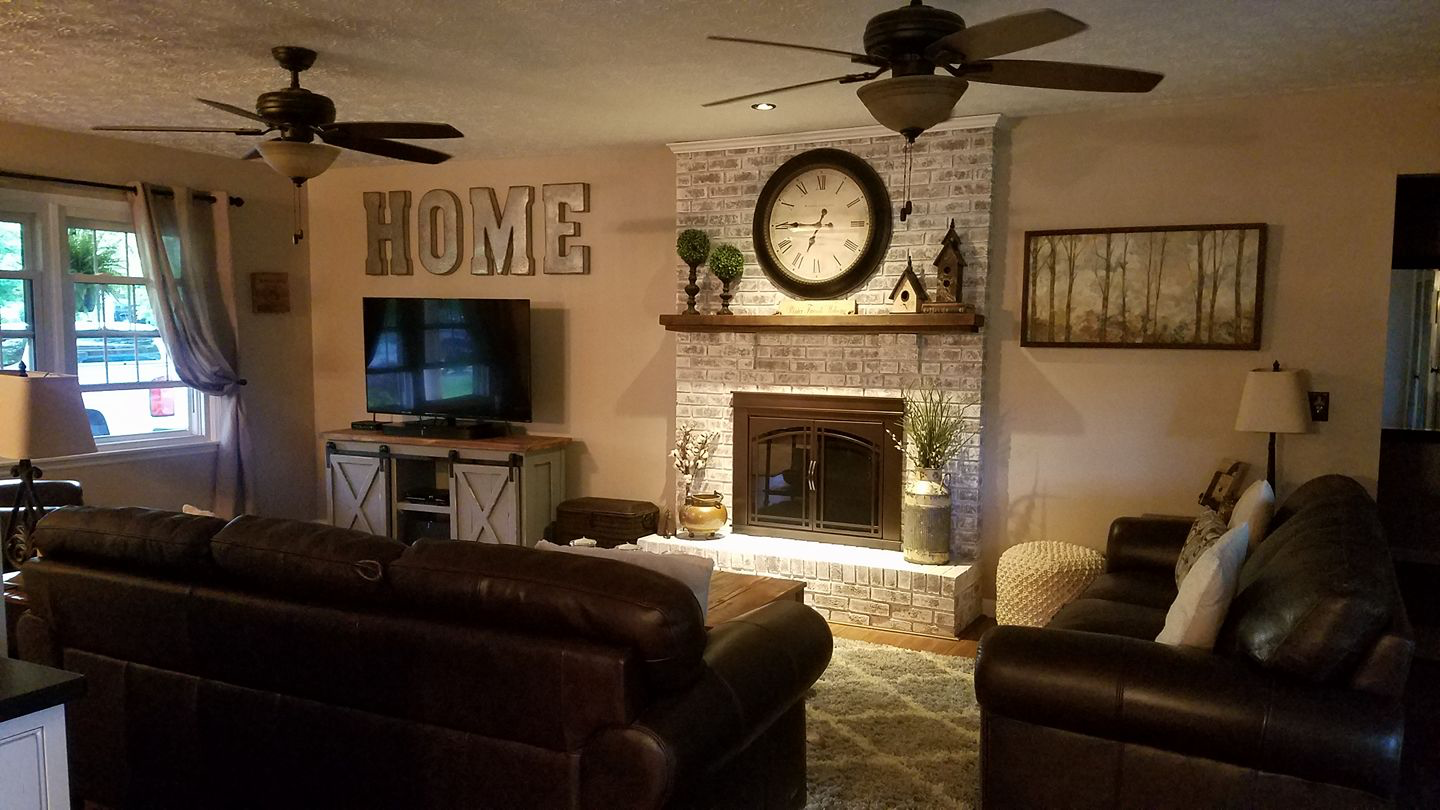 Mantel & TV Stand